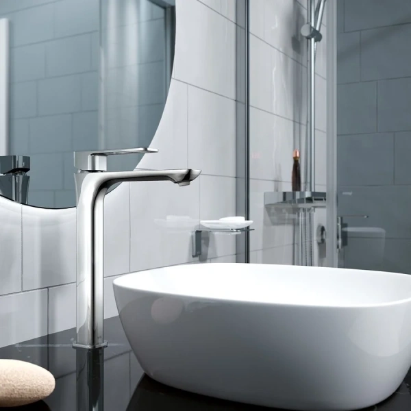 Смеситель для раковины IDDIS Slide латунь, на столешницу - фото 6