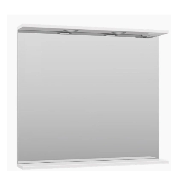 Зеркало с подсветкой Misty Енисей 80 см белое - фото 4