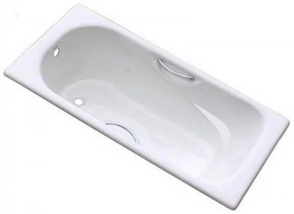 Ванна чугунная Goldman Donni DN15075, 150 x 75 см с ножками, белая - фото 1