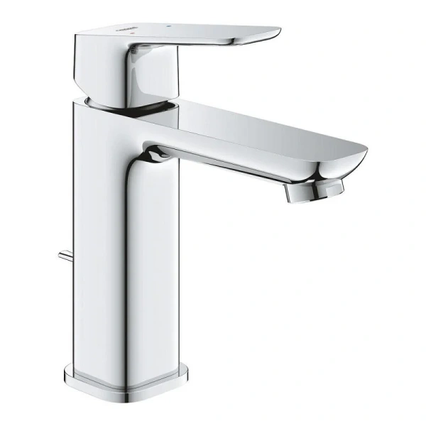 Смеситель для раковины Grohe Cubeo с донным клапаном - фото 1