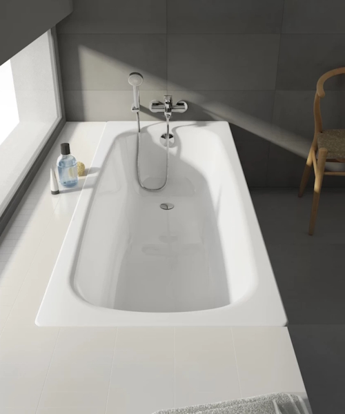 Ванна стальная Roca Contesa 120x70 см белая, 120x70 см - фото 4