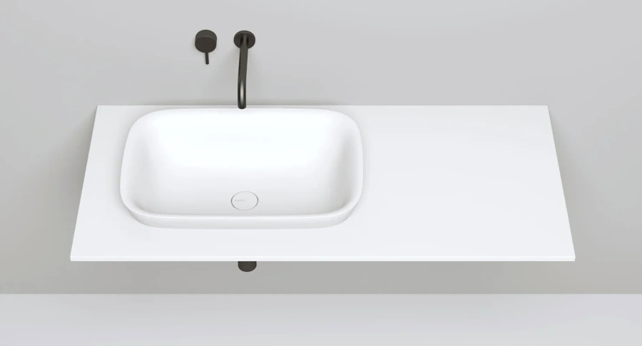 Раковина Salini Marea 02 60 см белый матовый, 60 см - фото 6