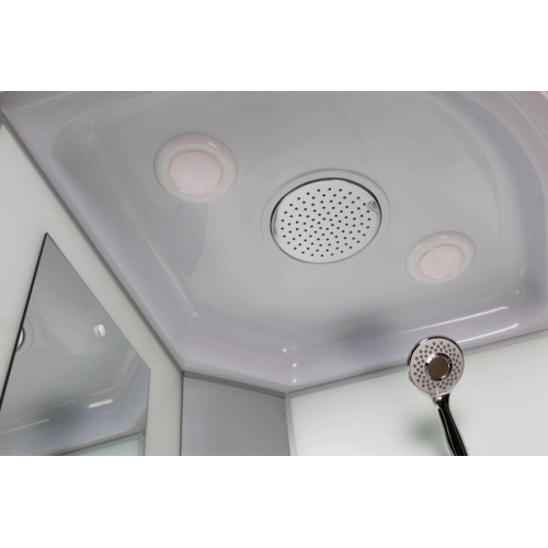 Душевая кабина Niagara Classic 120x90 см правая, угловые, недорогие, для дачи, без гидромассажа, c тропическим душем, с вентиляцией, с крышей - фото 5