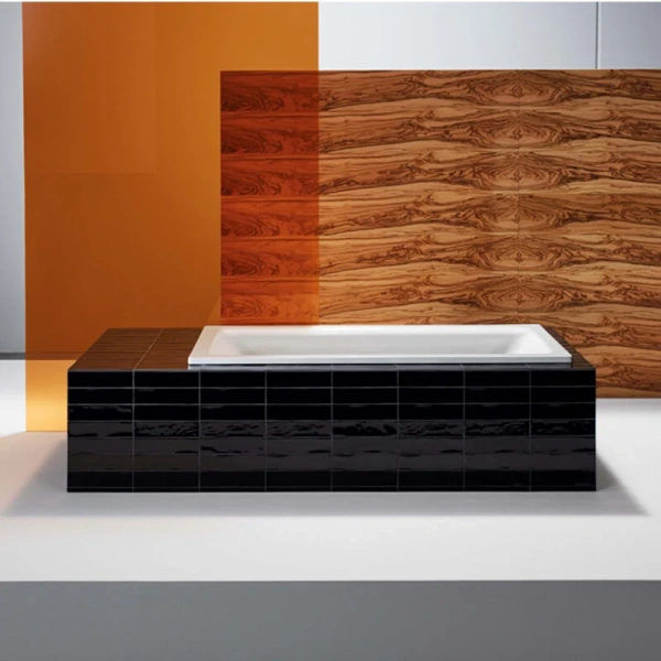 Ванна стальная Bette Free 200 x 100 х 45 см, с шумоизоляцией, для удлиненного слив-перелива, белая, 6832-000 - фото 4