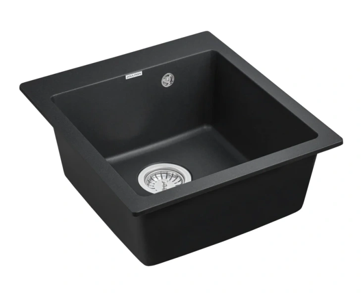 Мойка для кухни Paulmark Kante 46 см антрацит - фото 4