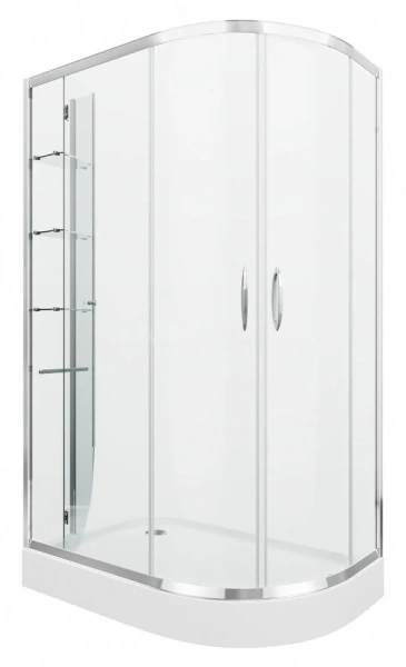 Душевой уголок Grossman Classic 120x80 см левый - фото 1