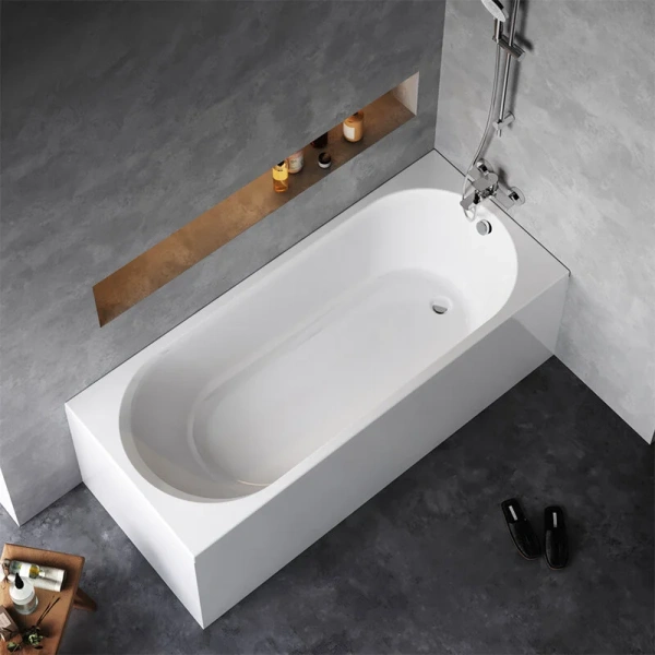 Ванна акриловая Am.Pm X-Joy 175х75 см приставная, прямоугольные - фото 5