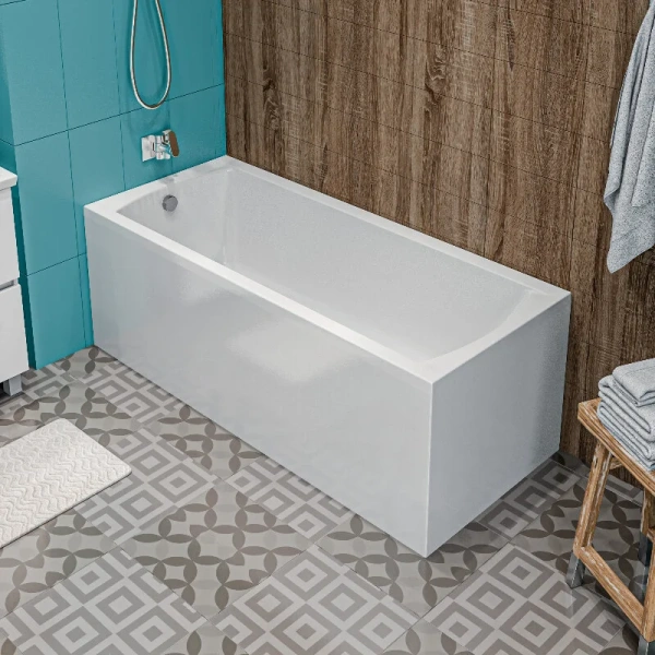 Ванна акриловая 1MarKa Modern 01мод1270кп, 120 x 70 см, цвет белый, 120 см - фото 9