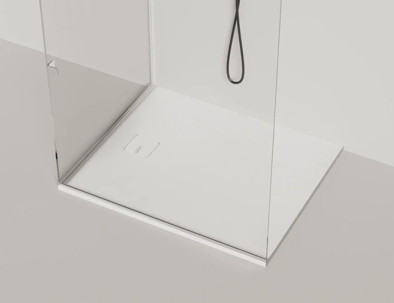 Душевой поддон Salini Oasi 120x100 см белый матовый - фото 1