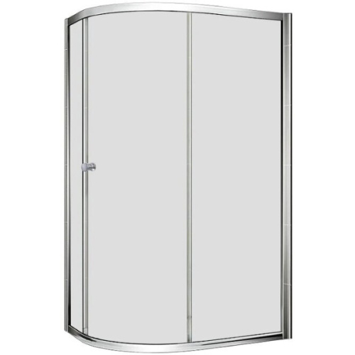 Душевой уголок Cezares Pratico 120х90 см стекло рифленое - фото 1