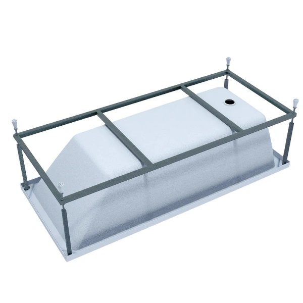 Ванна акриловая 1ACReal Palermo 180, 180 х 80 см, белая, BBA-PM188X0-00U, 180 см - фото 9