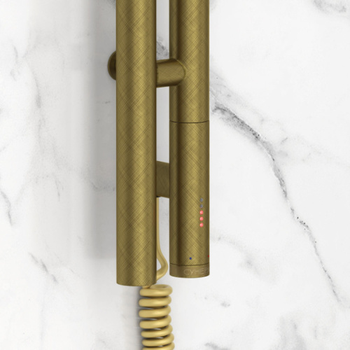 Полотенцесушитель электрический Сунержа Нюанс 3.0 8.5х120 см правый состаренная бронза - фото 2