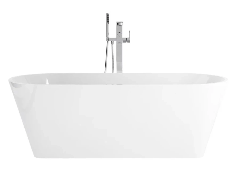 Ванна акриловая Ravak Solo XC00100050, 178 x 80 см, отдельностоящая, белая, слив-перелив белый - фото 4