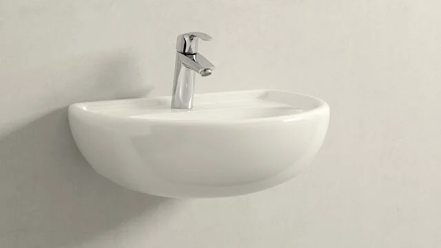 Смеситель для раковины Grohe Eurosmart однорычажный - фото 4