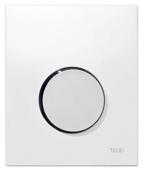 Клавиша смыва для писсуара, цвет белый, цвет кнопки хром, Tece TECEloop Urinal 9242627, в наличии - фото 2