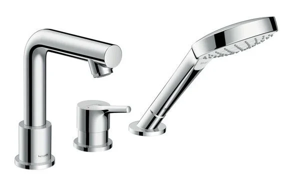 Смеситель для ванны Hansgrohe Talis S 72416000 на борт - фото 1