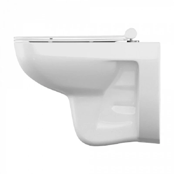 Унитаз подвесной IDDIS Vibe сиденье микролифт, современные, hi-tech, прямоугольные - фото 5