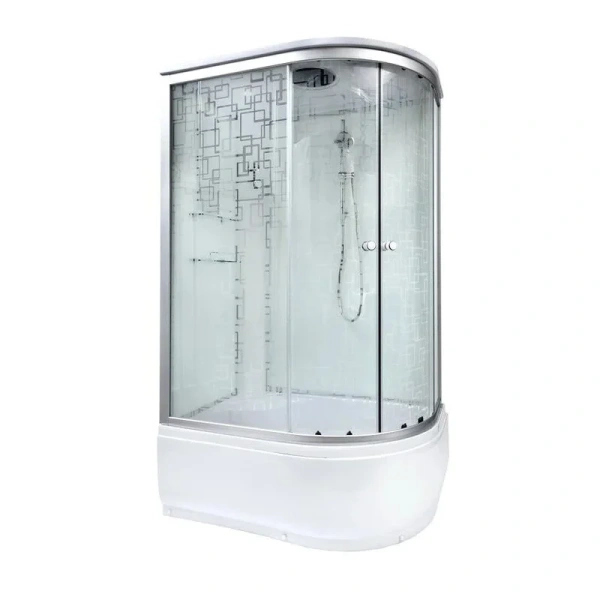 Душевая кабина Deto EM4512 120x80 см с высоким поддоном, 120х80 - фото 4