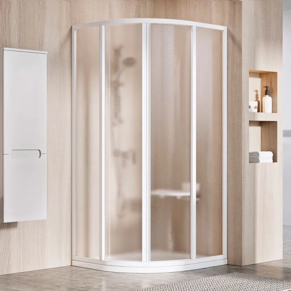 Душевой уголок Ravak Supernova 3117O 90x90 см полукруглый