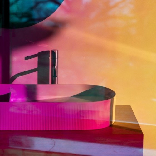 Раковина Laufen Sonar 100 см с наружным декором - фото 3