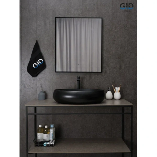 Раковина GID Lago Bm9030a 60 см черная - фото 3