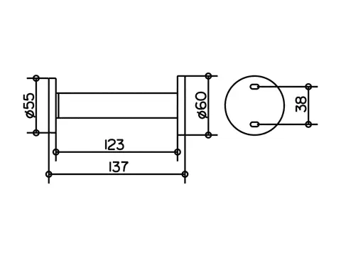 Бумагодержатель для ванной Keuco Edition 300 30063 - фото 2