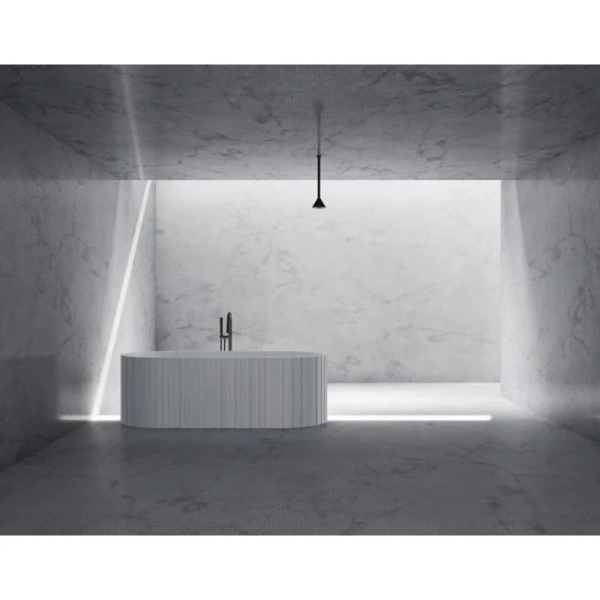 Ванна из искусственного камня Abber Stein 170x75 см овальная, отдельностоящие - фото 7