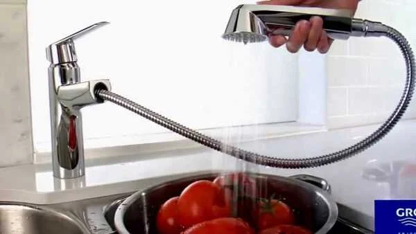 Смеситель для кухни Grohe Eurodisc Cosmopolitan 32257002 - фото 4