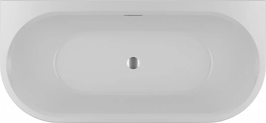 Акриловая ванна Riho Desire Wall Mounted B089001005, 180 x 84 см, белая - фото 2