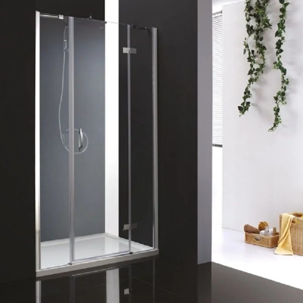 Душевая дверь в нишу Cezares Bergamo 160 см левая - фото 3