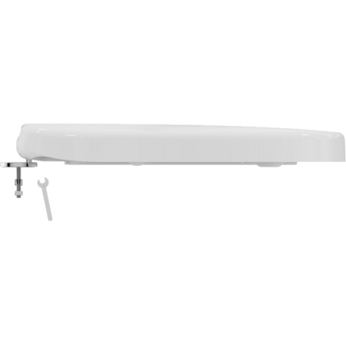 Крышка-сидение с микролифтом Ideal Standard Connect Space белая, с микролифтом index_1 - фото 5