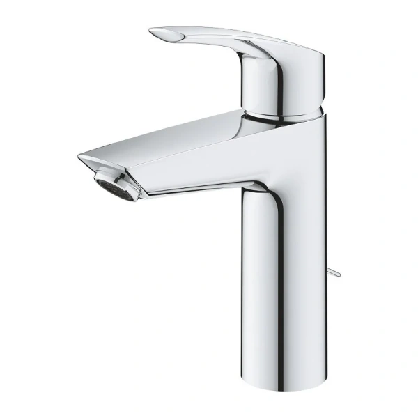 Смеситель для раковины Grohe Eurosmart с цепочкой, хром - фото 4