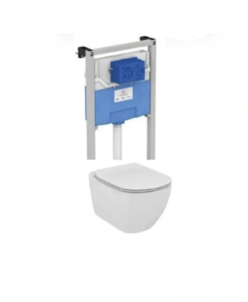 Унитаз с инсталляцией Ideal Standard ProSys Tesi технология AquaBlade - фото 1