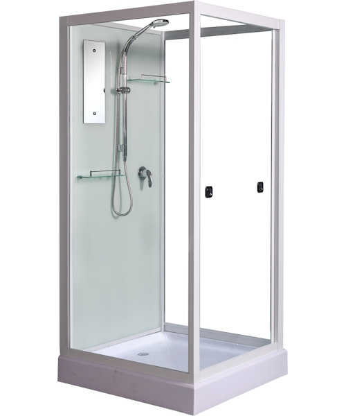 Душевая кабина River 90x90 см без крыши - фото 1