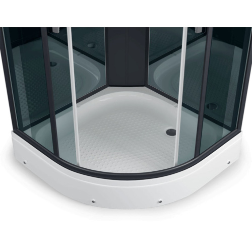 Душевая кабина Erlit Eclipse 90x90 см стекло тонированное - фото 4