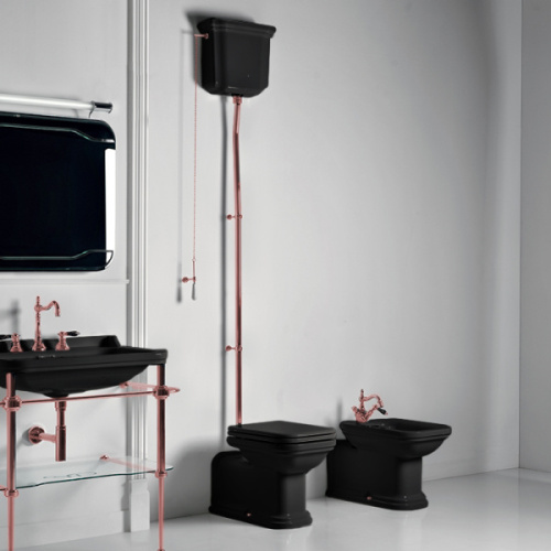 Унитаз с высоким бачком Kerasan Retro 101 фарфор - фото 3