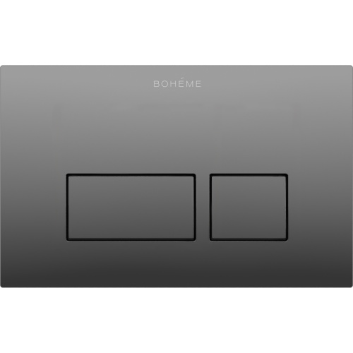Клавиша смыва Boheme графит глянец - фото 9
