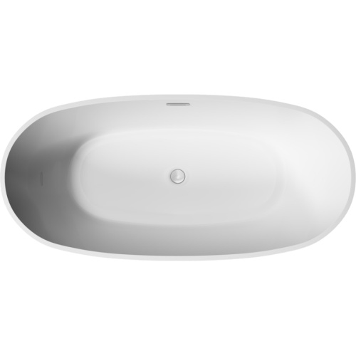 Ванна акриловая Sancos Flo 170x80 см отдельностоящая - фото 4