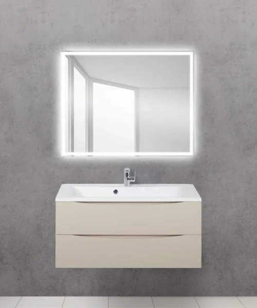 Зеркало с подсветкой Belbagno Spc 100 см с подогревом - фото 4