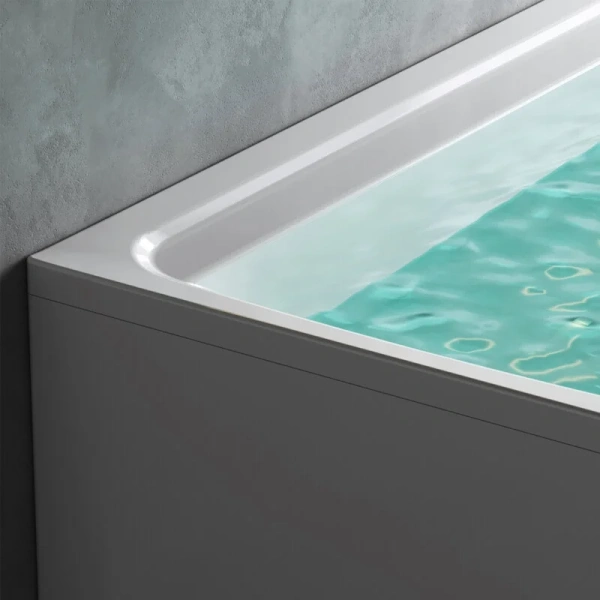 Ванна акриловая Am.Pm Inspire 2.0 W52A-180-080W-A 180х80 см прямоугольная, приставные - фото 7