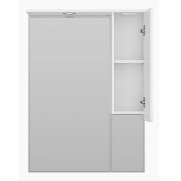 Зеркальный шкаф с подсветкой Misty Чегет 75 см правый, с подсветкой, с розеткой, правый - фото 7