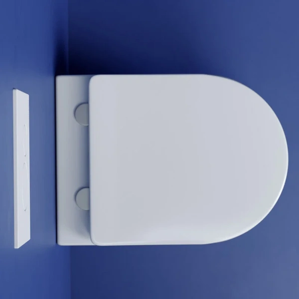 Унитаз подвесной Ceramica Nova Metropol безободковый белый, нет в наличии - фото 9