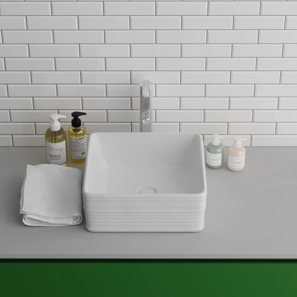 Раковина Grossman GR-3026 39,5 см накладная - фото 4