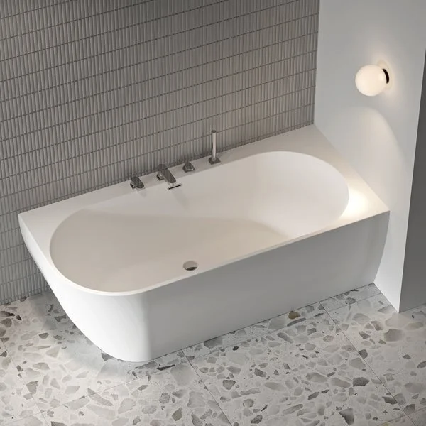 Ванна акриловая Ravak Freedom Corner L/P 170 x 80 см, пристенная, белая, слив-перелив черный, левая/правая - фото 2