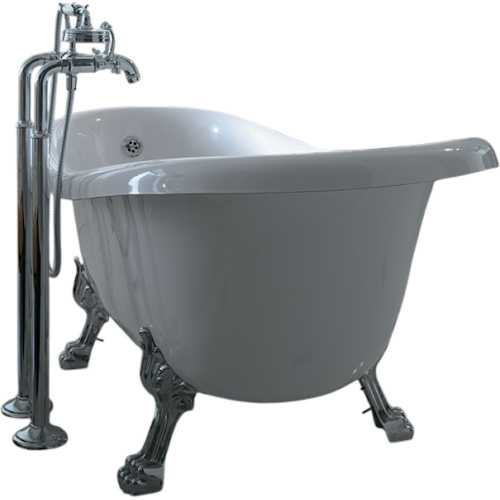 Ванна, цвет внутри чёрный, цвет снаружи чёрный, Globo Paestum PA154, PA155, PA156