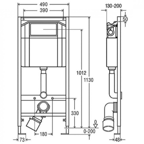 Схема, для унитаза - фото 2