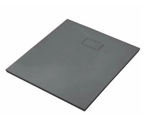 Душевой поддон WasserKRAFT Elbe 90x90 см черный - фото 1