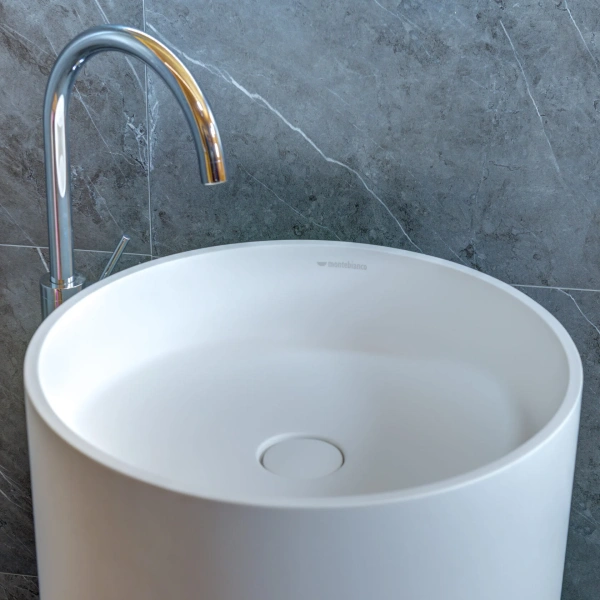 Раковина напольная Montebianco Pisa Tre 45 см белая - фото 2