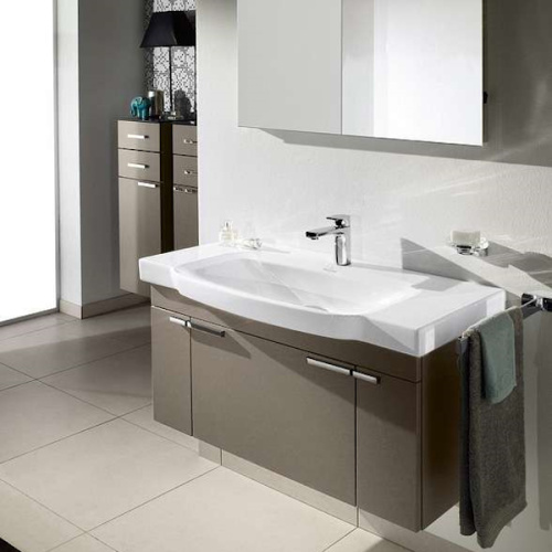 Раковина Villeroy & Boch Sentique 100 см белая - фото 3