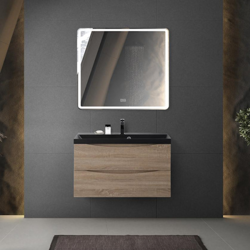 Тумба под раковину подвесная BelBagno Marino 80 см Rovere Bianco - фото 2